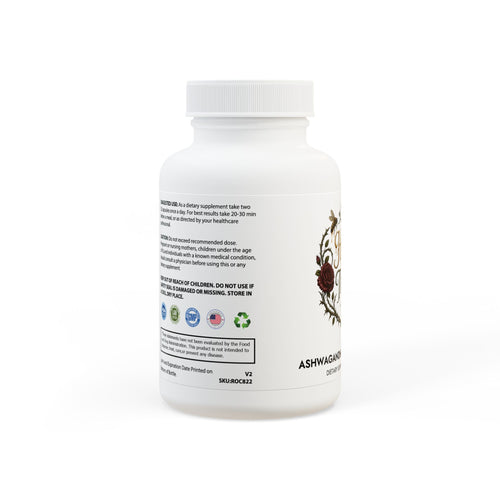 Ashwagandha and Black Pepper Supplement (60 capsules)
