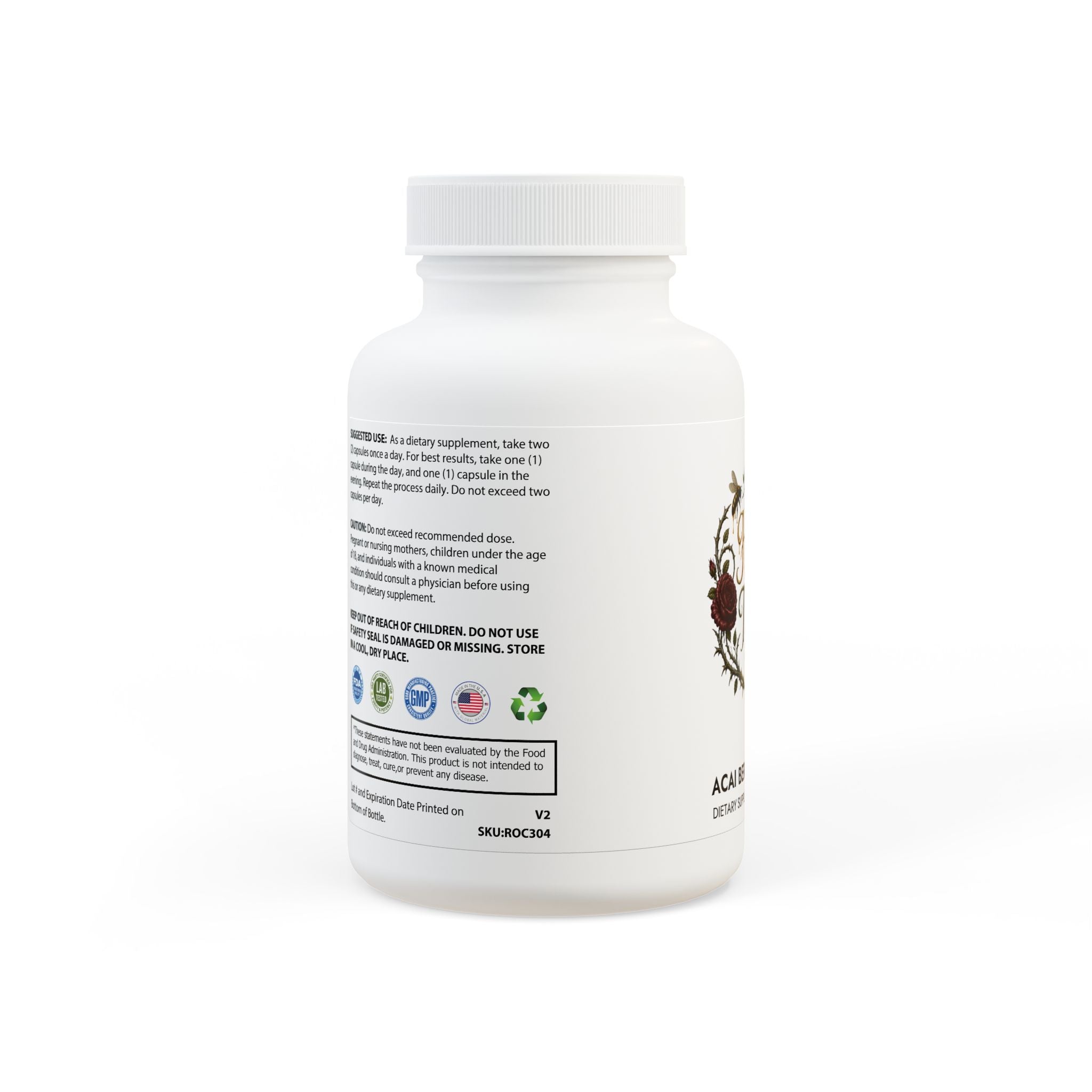 Acai Berry Complex Supplement (60 Capsules)